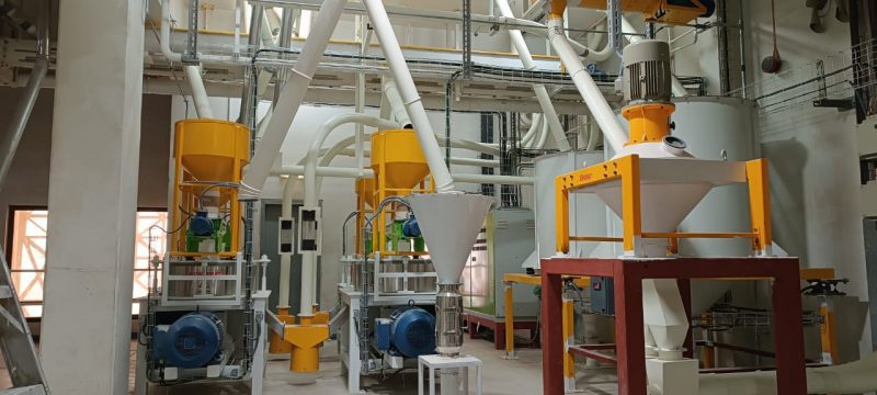 40-TPD Fully Digital Whole Wheat Qatar Flour Mill Plant